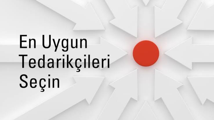 Tedarikçideki fiyatların miktarına bakın 