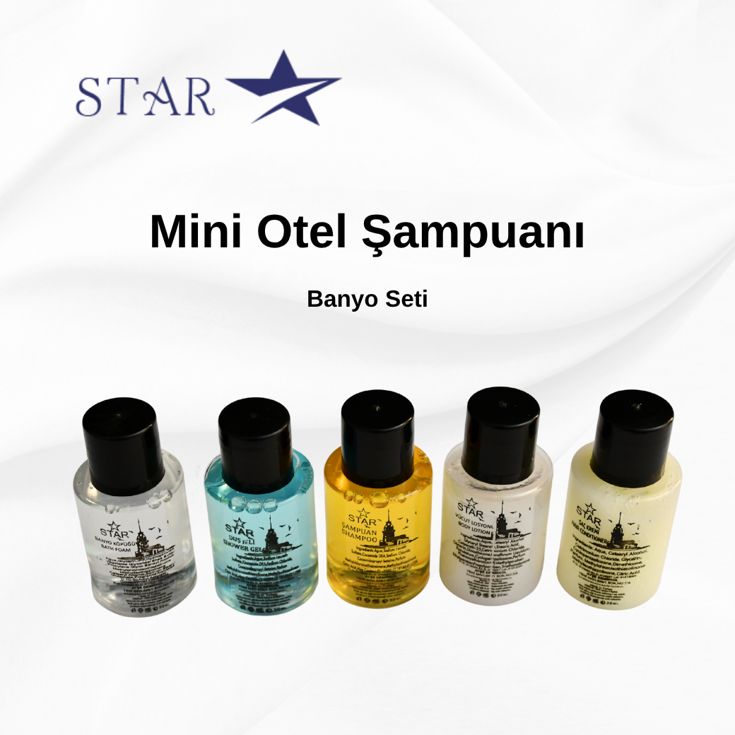 Mini Otel Şampuan Seti 